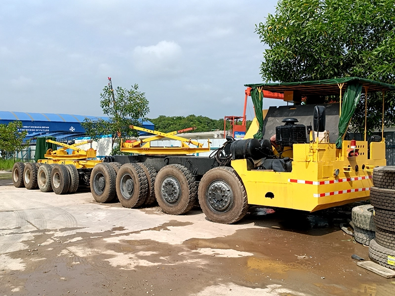 220 Ton 8 Axle Girder Bridge Carrier Steering System 220 Ton 8 Axle Girder Bridge Carrier Steering System