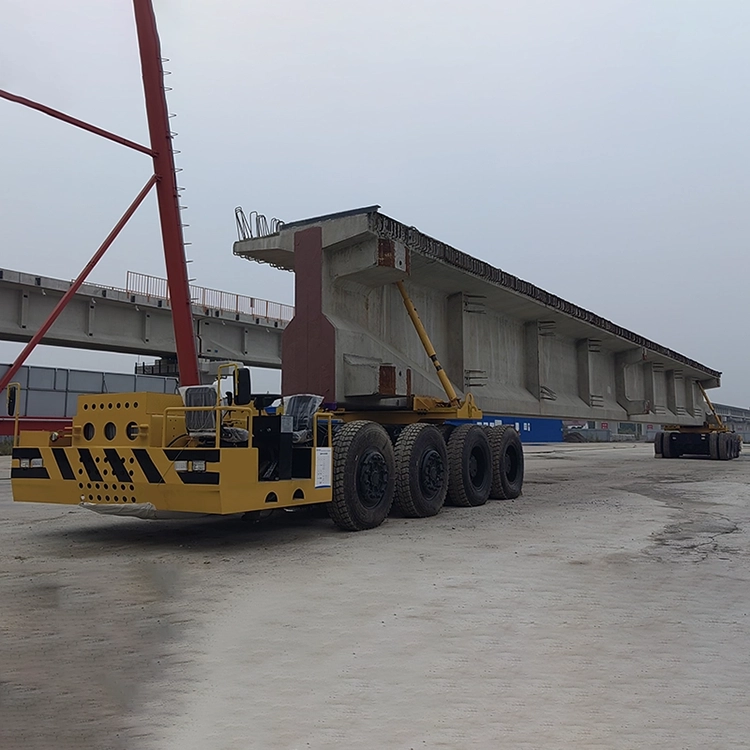 Cum să transportați în siguranță grinzile de pod din beton prefabricat?