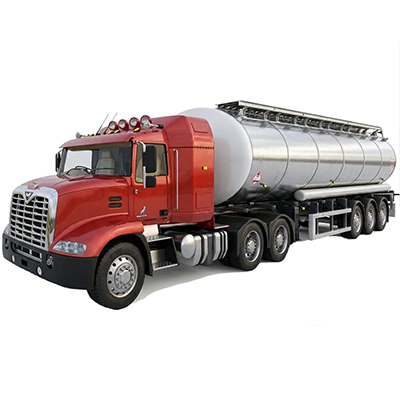 Remorcă cisternă pentru lichide și vrac