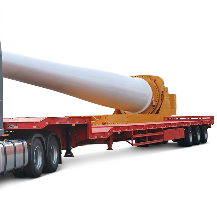 Remorcă extensibilă pentru transportul Wind Blade